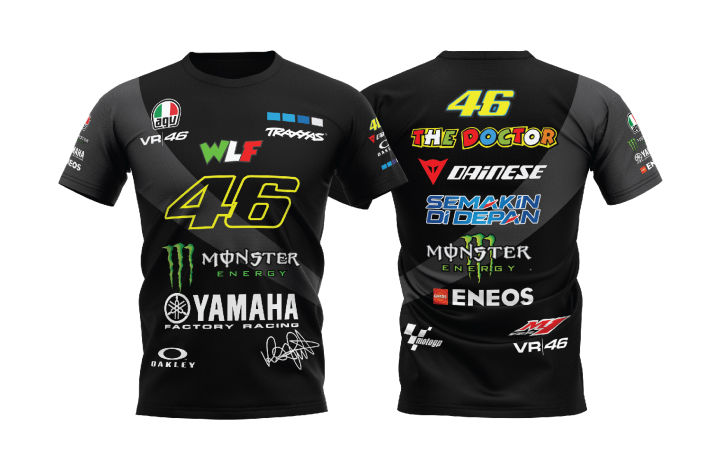 ใหม่-เสื้อพิมพ์ลาย-yamaha-ผ้าแห้งเร็ว-เสื้อยืด-ขี่มอเตอร์ไซค์แห้งเร็ว-คุณภาพเกรดพรีเมียม