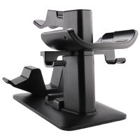 VR Stand,Multifunction VR Headset Stand for Headset Display Holder and Controller Holder for Oculus Quest 2/Rift