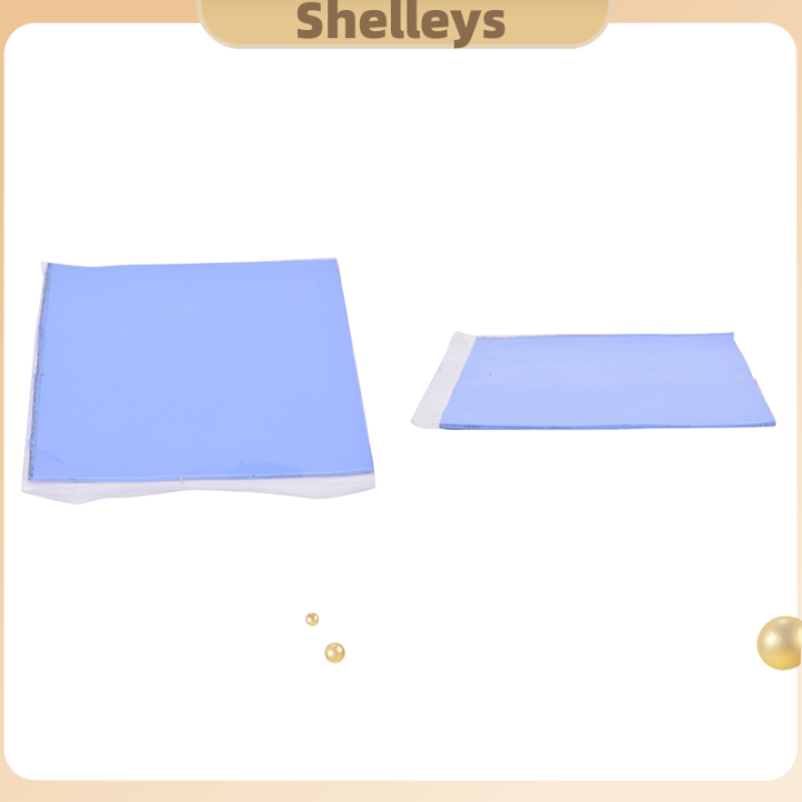 shelleys-cpu-gpu-สีน้ำเงินระบายความร้อนด้วยฮีทซิงค์ตัวควบคุมอุณหภูมิแผ่นซิลิโคน100mm-x-100mm-x-1-5mm