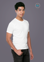 GILDAN รุ่น Soft Style เสื้อยืดสีขาว (soft white T-shirt) ผ้านุ่ม ไร้ตะเข็บ ใส่สบาย ซับเหงื่อได้ดี คอตต้อน100% แบรนด์นำเข้าจากอเมริกา