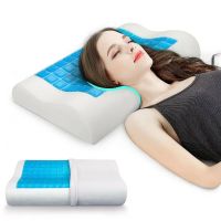 50x30x10-7cm Gel Orthopedic Memory Foam Bed Cooling Pillow Breathable Cervical Vertebra Super Soft Comfortable Sleeping Pillows