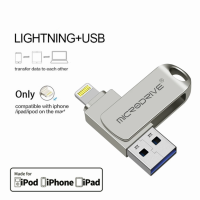 512GB 1TB ไดร์ฟปากกา U Stick OTG USB แฟลชสำหรับ IPhone12/11/XS/8/7/6 Usb/Otg/Lightning iPad