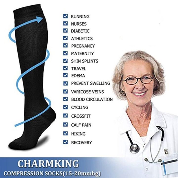 summit-1-pair-ดูแลสุขภาพ-หลากสี-ยางยืด-สนับสนุนซุ้มประตู-บรรเทาอาการปวด-ถุงน่องสูง-ถุงเท้าขาเส้นเลือดขอด-ถุงเท้าการบีบอัด-unisex