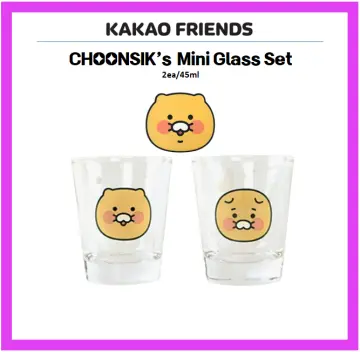 KAKAO FRIENDS [Soda City] Figure Glass Cup Set – KPOP2U_Unnie