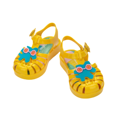 【Ready Stock】NewMelissaˉใหม่ร้านค้าอย่างเป็นทางการ เมลิสสามินิรองเท้าดอกไม้ดาวเคราะห์แบบเด็กชายและเด็กหญิงเด็กทอกลวงเป่าโถวรองเท้าแตะ