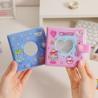 Girls Cartoon Love Hollow Out Three Hole Loose-Leaf Photo Album K-pop Idol Student 3 Inch Star Chasing Square Card Album  Photo Albums