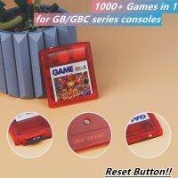 ℗ Super EDGB Pro 1000 games Retro game cartridge for GB GBC Game Boy Color series consoles Reset Button reurns to menu