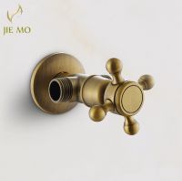 hot【DT】 quality New 1/2 malex 1/2  male Stop Antique finish Filling valves bathroom part