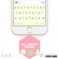 All about Shape Keyboard Theme⎮(E-Voucher) for Pastel Keyboard App