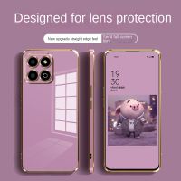 Honor X8 5G X6 X7 X9 5G X5หรูหราขอบตรงเคสใส่โทรศัพท์ซิลิโคนกันกระแทกรวมทุกส่วนของเคสโทรศัพท์นิ่ม