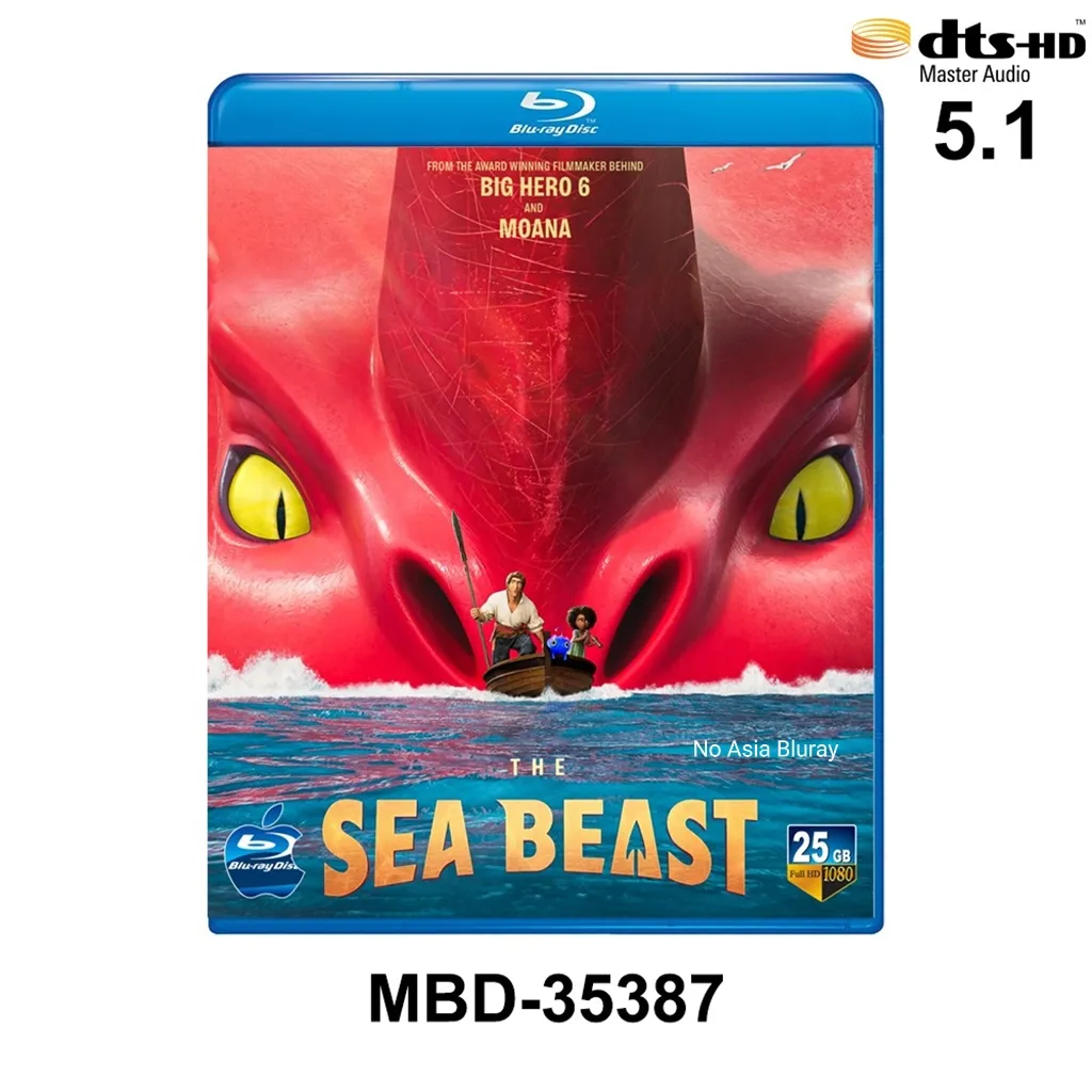 The Sea Beast ( Audio  ) BLURAY Cartoon Movie 2022 | Lazada