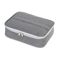 Waterproof Insulated lunch box bag portable rectangular aluminum foil thickened lunch bag