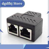 Dgdfhj Shop Network Connector Network Cable Female Distributor Ethernet Splitter Extender Plug Adapter C For Laptop