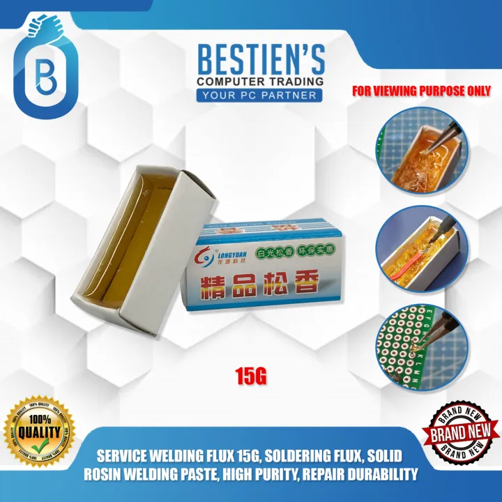 10pcs Solid Rosin Paste Soldering Flux For Welding Removing Oxidized