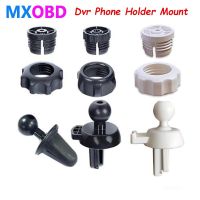 Car Holder Exhaust Clip For Car Phone Holder Gravity Support Bracket Car Holder Car Air Outlet Barb Clip 17mm Spherical Head Nut Nails  Screws Fastene