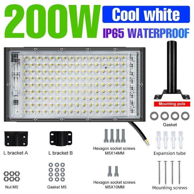 220v-led-reflector-street-lamp-outdoor-floodlight-ip65-waterproof-spotlight-for-garden-lighting-200w-led-exterior-flood-light