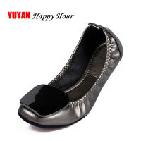 Plus Size Women Boat Shoes Bling Flat Single Shoes Womens Flats Office Ladies Brand Shoes Soft Comfortable A067