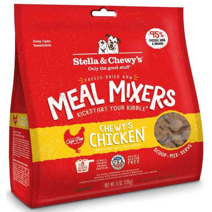 stella and chewy's chicken meal mixers