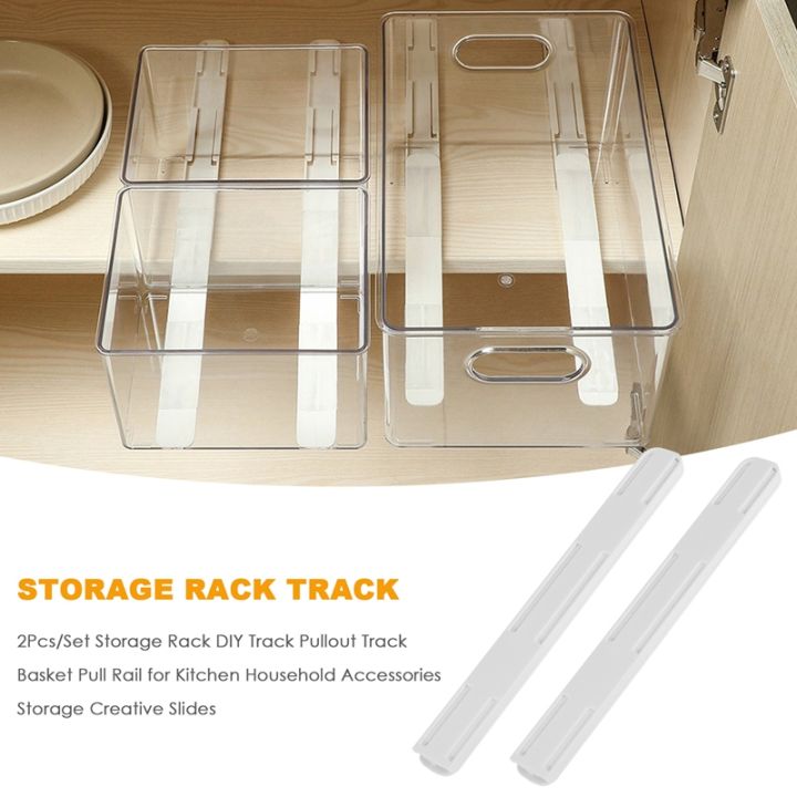2pcs-set-storage-rack-diy-track-pullout-track-basket-pull-rail-for-kitchen-household-accessories-storage-creative-slides