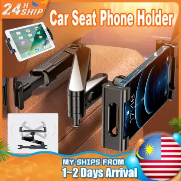 Baby car seat outlet cell phone holder