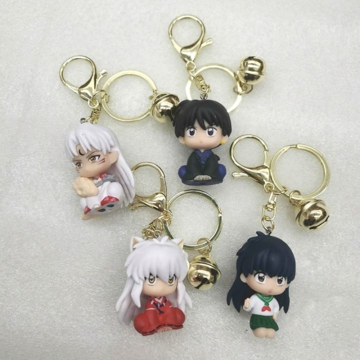 1pc-random-key-ring-anime-inuyasha-keychain-pvc-cartoon-figure-kagome-miroku-action-figures-bag-pendant-accessories-gifts