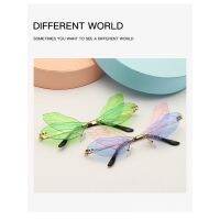 1844 Butterfly photo look Hot Selling DRAGONFLY -Good Quality 2021 Newest Modern nd Names Sunglasses