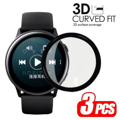3D Curved Screen Protector for Samsung Galaxy Watch 5 Pro 45mm Protective Film for Galaxy Watch Active 4 2 40mm 44mm Accessories