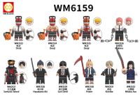 WM6159 Assembled Building Blocks Dolls Childrens Toys WM2523-WM2532