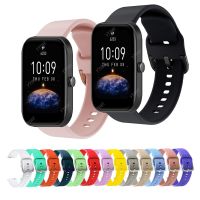 Silicone Strap For Xiaomi Amazfit Bip S/U / Pro / GTR Wrist Band For Huami Amazfit GTS 4 3 2 2E Smart Watch Band Sport Bracelet Pipe Fittings  Accesso