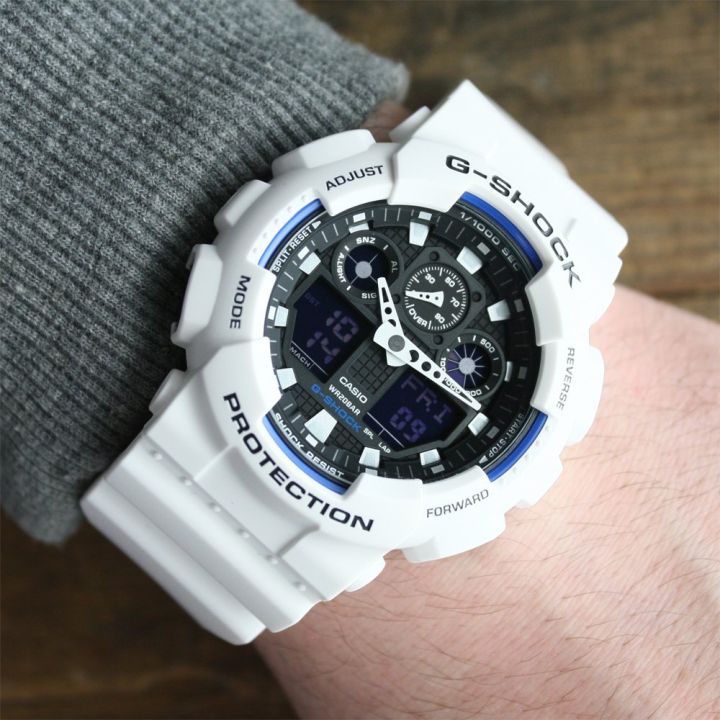 casio-gshock-รุ่น-ga-100b-7a-white-สินค้ารับประกัน1ปี-สินค้าพร้อมกล่องแบรนด์