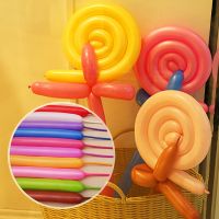 100pcs Long Balloon Makaron Decoration Layout Children 39;s Toy Magic Balloon Creative DIY Woven Modeling Balloon Birthday