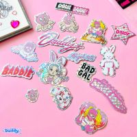 DADDY | Baddie Sticker Set 01 สติ๊กเกอร์ Hologram สุดน่ารัก ติดแน่น ทนทาน ไม่ทิ้งคราบกาว