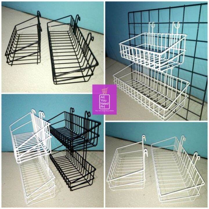 【COD】 HANGING BASKET ORGANIZER WIRE KITCHEN DECOR Lazada PH