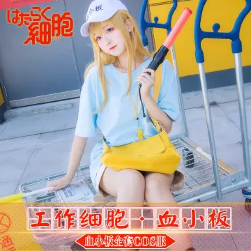 Cells At Work Cosplay Costume Platelet Cosplay Hat Neutrophil Acessories  Regulatory T Cell Cosplay Hats Hataraku Saibou