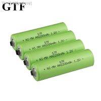 GTF AA 1.2V 2200mAh Rechargeable NI-MH Battery For Torch Flashlight Microphone Radio Headlamp Real Capacity AA battery with tab (hot sell) ea1voy