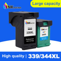 INKARENA Remanufactured Ink Cartridge Compatible for HP 339 343 Photosmart2575 2610 2710 8050 8150 Deskjet 460 5740 5745 Printer