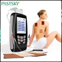 PASTSKY เครื่องนวดร่างกายกระตุ้นกล้ามเนื้อกายภาพบำบัดอินฟาเรด12โหมดนวดทั้งตัวความถี่ต่ำพัลส์