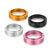 Coffee Dosing Ring Aluminum Espresso Dosing Funnel Replacement For 515458mm Portafilter Coffee Tamper Rose Gold Silver Black