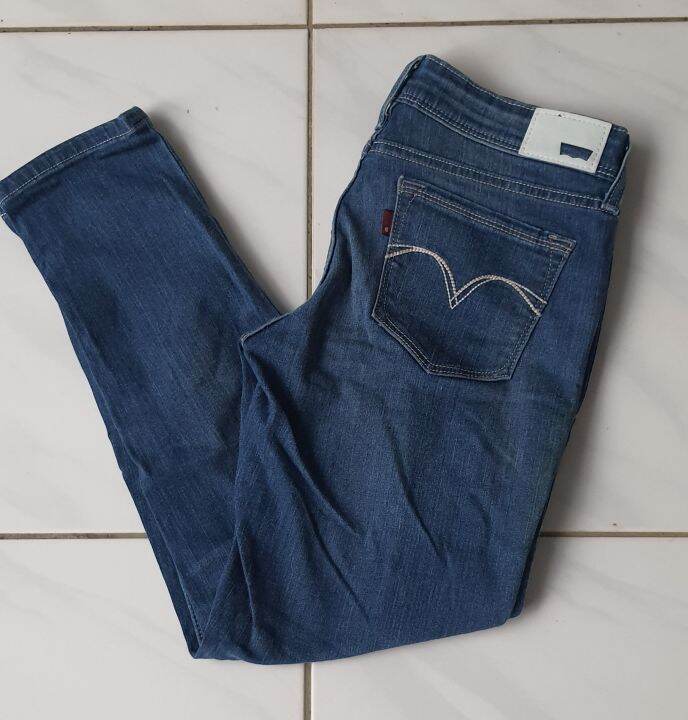 Preloved Demi Curve Low Rise Skinny Size W28 Lazada