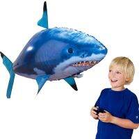 RC Shark ของเล่น Air ว่ายน้ำรีโมทคอนลสัตว์อินฟราเรด Fly Air บอลลูน Clown Fish ของเล่นเด็ก Xmas ของขวัญตกแต่ง