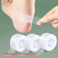 1 Roll Anti-Wear PE Heel Sticker Tape Heel Patch Protector Waterproof First Aid Blister Foot Pad Heel Inserts Grips 5M X 2.5CM Shoes Accessories