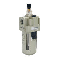 จัดส่งฟรี AL4000-04 12 PT Lubricator Pneumatic Air ส่วนประกอบ Compressing Water Separator Air Source Processor Unit