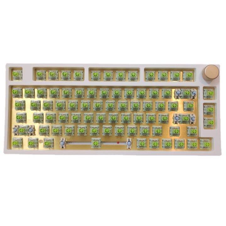 keydous-nj80-hotswap-rgb-ชุดแป้นพิมพ์ไร้สายบลูทูธ-2-4g-diy-nj-80-mechanical-keyboard-switch-สําหรับคีย์บอร์ดย้อมผม-pbt-keycaps