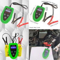 เครื่องวัดค่า cca เครื่องวัดแบตเตอรี่  12V Car Battery Detector เครื่องชาร์จอัจฉริยะและฟื้นฟูแบตเตอรี่รถยนต์  วิเคราะห์และทดสอบ