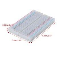 400จุดผูกสากล Solderless Pcb Breadboard มินิโพรโทบอร์ดสำหรับใช้ทดลอง