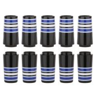 10 PCS Golf Rod Iron Rubber Sleeve Blue Iron Shock Absorber Ring 355 Diameter Height 25mm