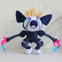 Cross-border New Grafaiai Painted Pokémon Vermilion Purple Mythical Beast Doll Plush Toy Game Peripheral|ข้ามพรมแดนใหม่ Grafaiai วาดโปเกมอน Vermilion สีม่วงตํานานสัตว์เดรัจฉานตุ๊กตาเกมของเล่นอุปกรณ์ต่อพ่วง