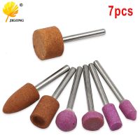 【CW】 7pcs/set Abrasive Mounted Stone Tools Grinding Accessories