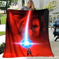 Star warrior super soft warm portable long plush sofa bed blanket/nap/travel/training/flight/decoration/fun gift