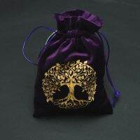 【hot】 Tarots Card Storage Witch Divination Accessories Drawstring Cards Supplies 2022